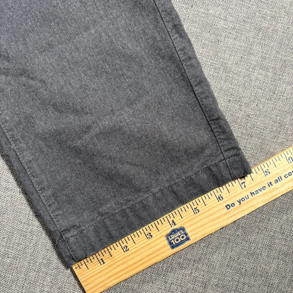 Banana Republic Kentfield Pant Mens 33x30 Grey Straight Leg Chinos 11588-BR